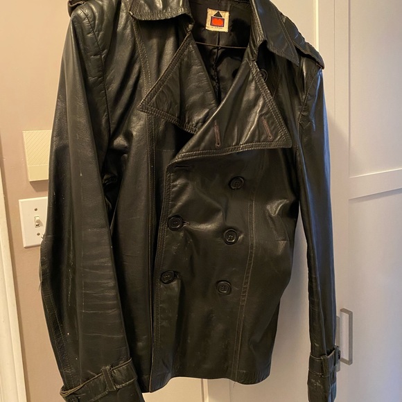 Vintage Le Chateau men’s leather jacket - Picture 4 of 4